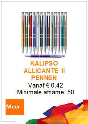 Bestseller balpen in vele kleuren